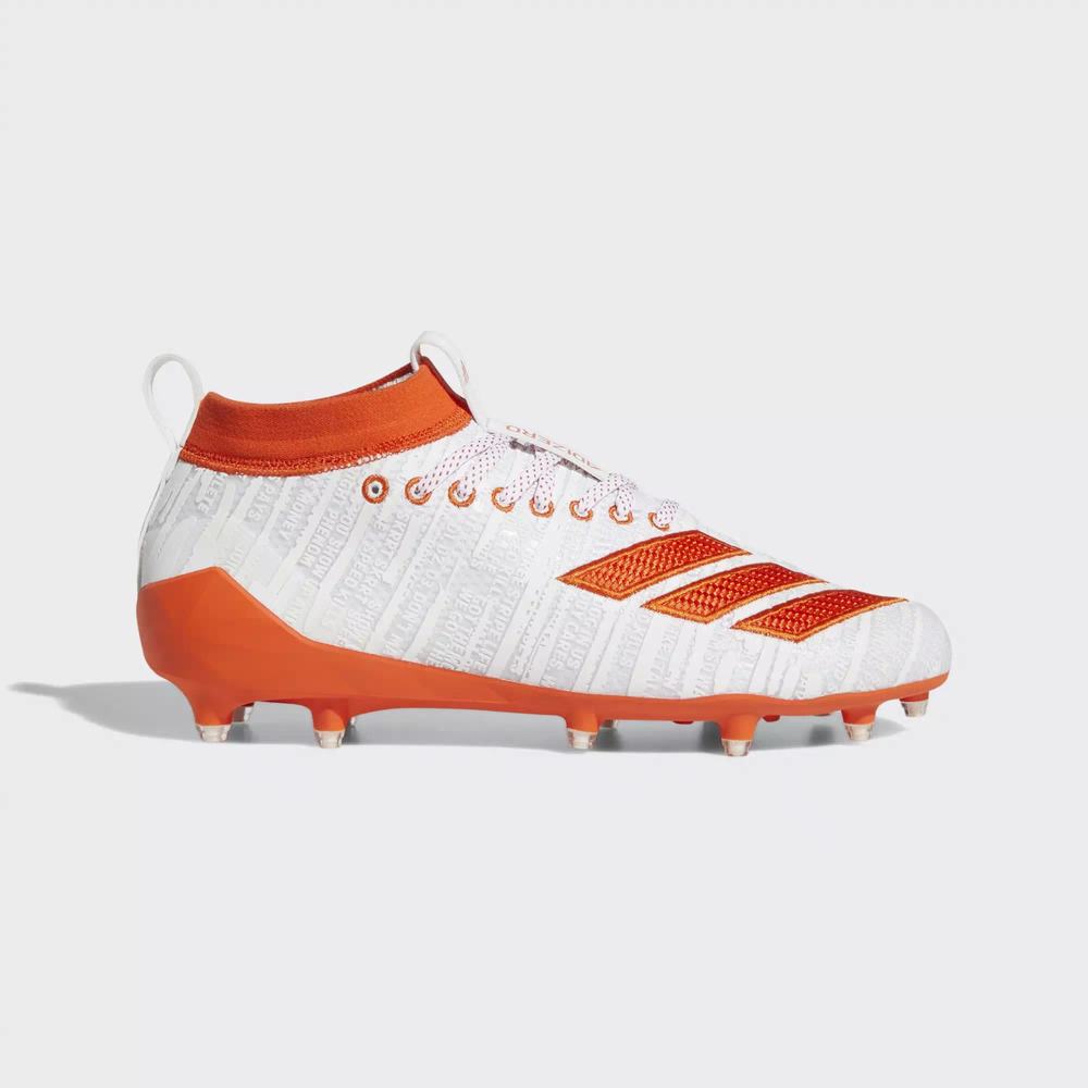 Adidas Adizero 8.0 Tacos de Futbol Blancos Para Hombre (MX-96109)